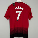 2018/19 MANCHESTER UNITED ALEXIS #7 *BNWT* HOME SHIRT (L) ADIDAS