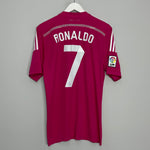 2014/15 REAL MADRID RONALDO #7 AWAY SHIRT (M) ADIDAS