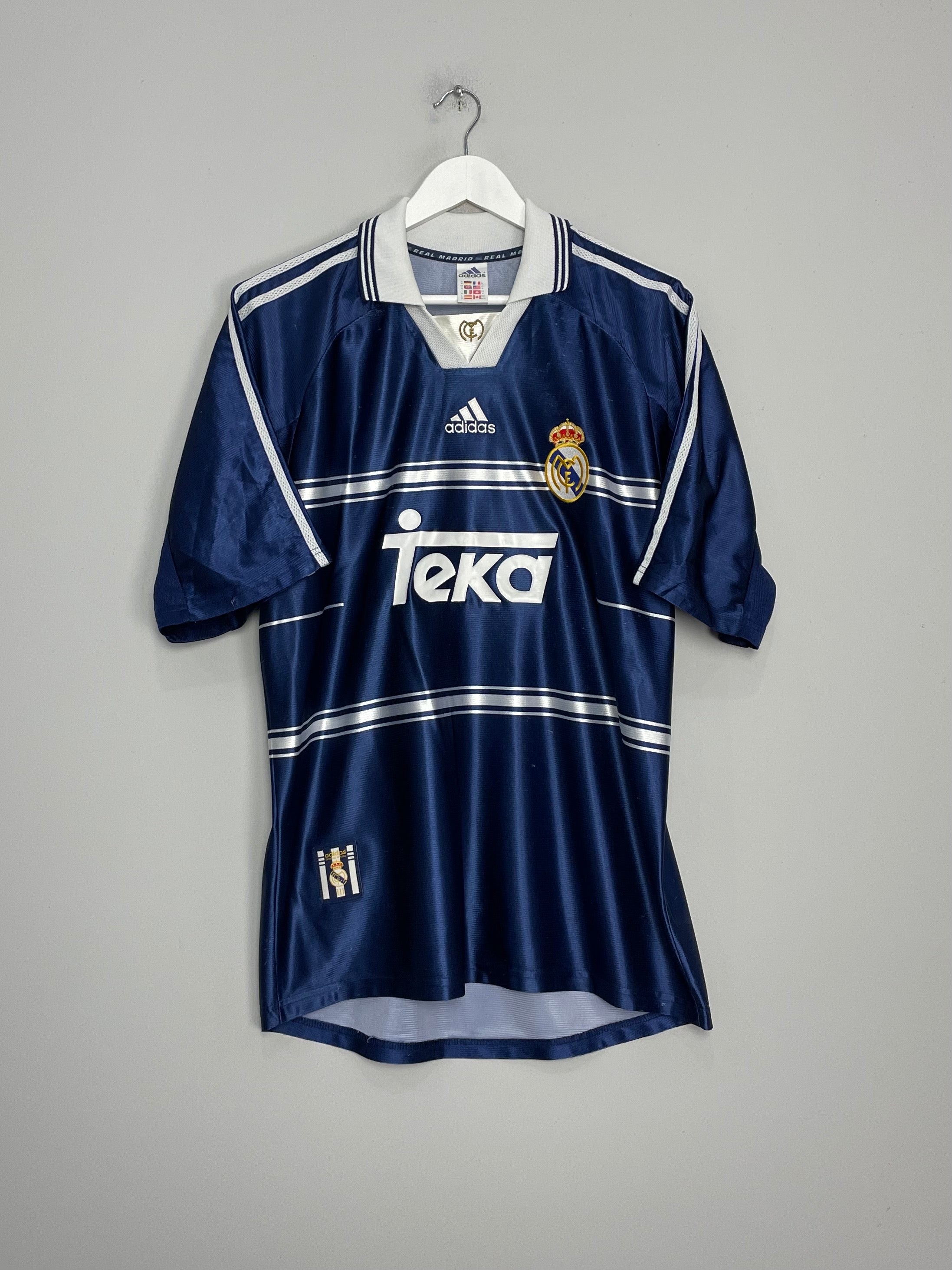 1998/99 REAL MADRID AWAY SHIRT (M) ADIDAS