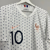 2019/20 FRANCE WOMENS MBAPPE #10 AWAY SHIRT (XL) NIKE