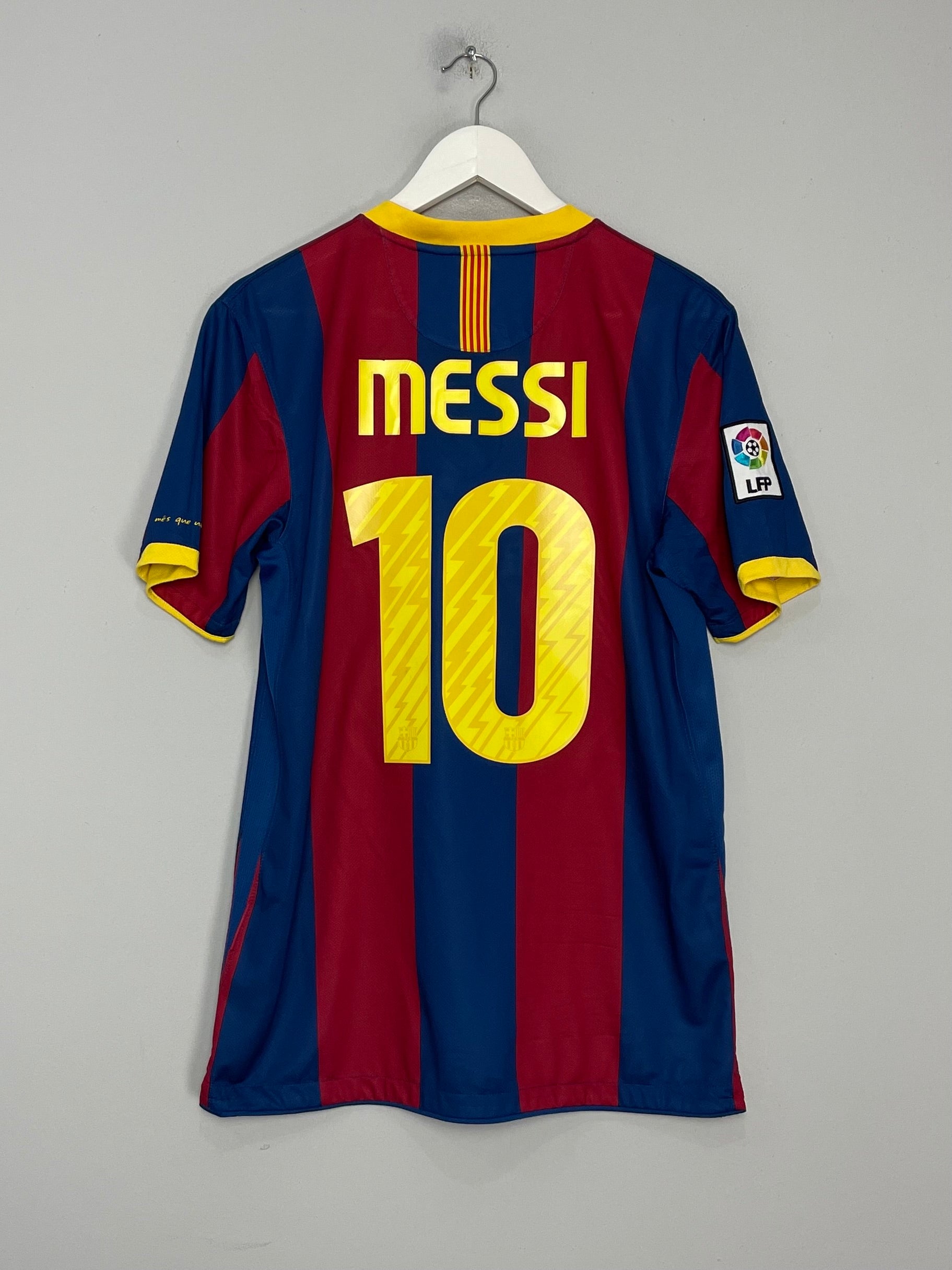 2010/11 BARCELONA MESSI #10 HOME SHIRT (M) NIKE