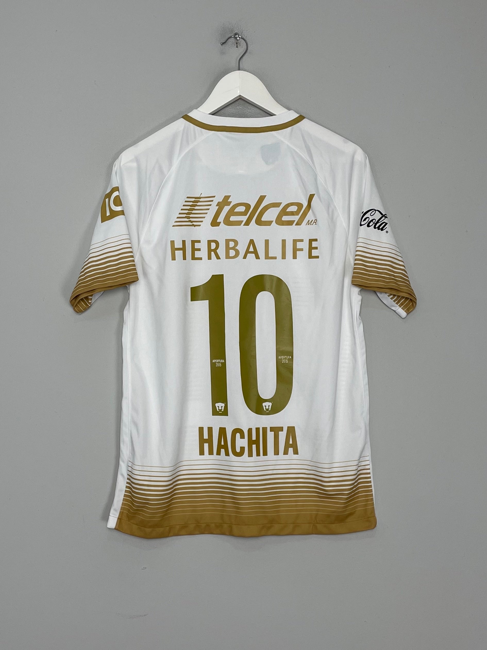 2015/16 UNAM PUMAS HACHITA #10 HOME SHIRT (M) NIKE