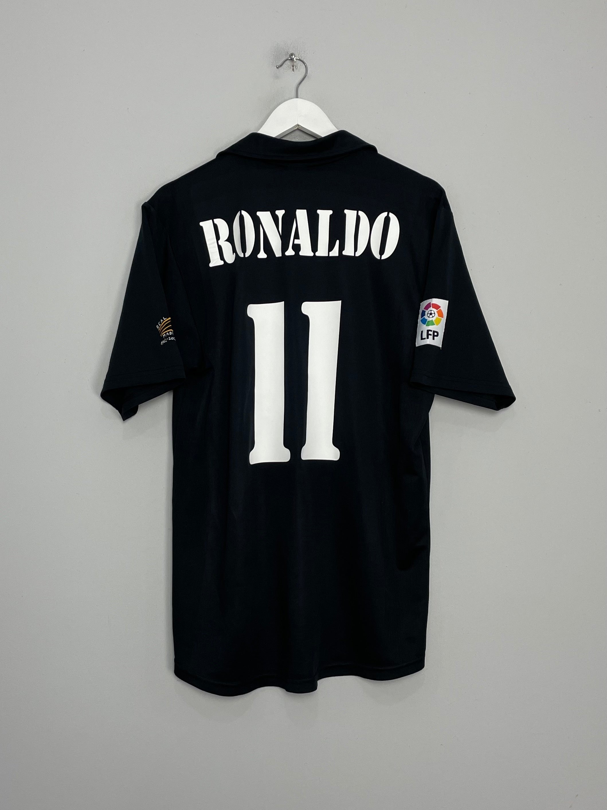 2002/03 REAL MADRID RONALDO #11 AWAY SHIRT (S) ADIDAS