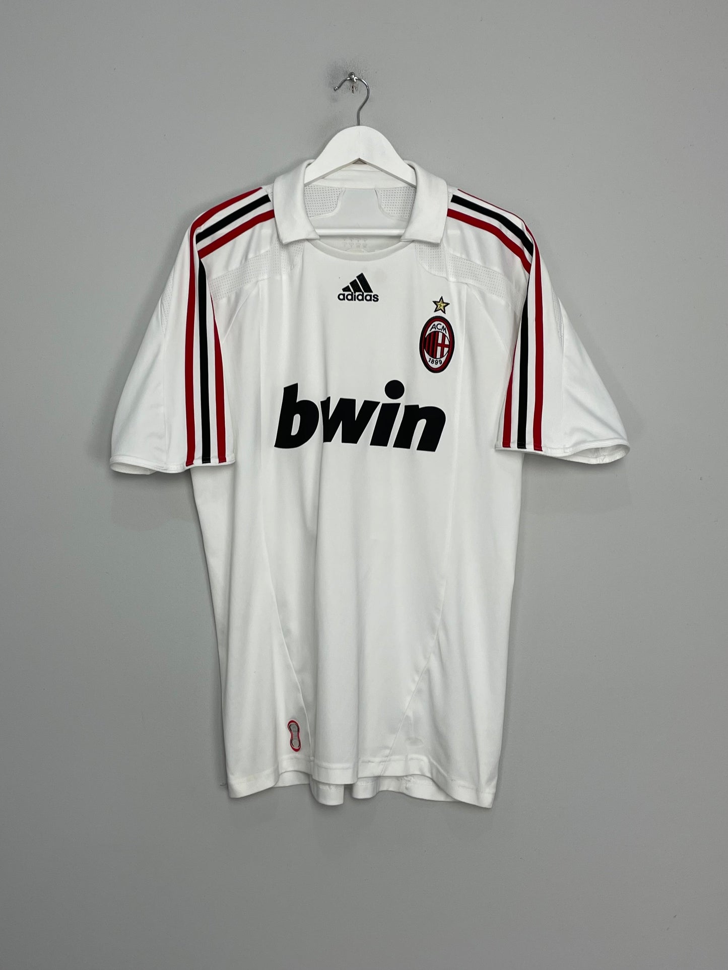 2007/08 AC MILAN RONALDO #99 AWAY SHIRT (L) ADIDAS