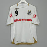 2007/08 SANTOS #9 HOME SHIRT (S) UMBRO