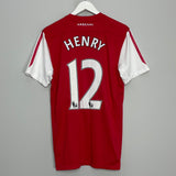 2011/12 ARSENAL HENRY #12 HOME SHIRT (M) NIKE