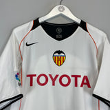 2004/05 VALENCIA AIMAR #21 HOME SHIRT (L) NIKE