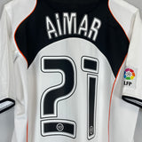 2004/05 VALENCIA AIMAR #21 HOME SHIRT (L) NIKE