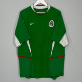 2003/04 MEXICO HOME SHIRT (L) NIKE