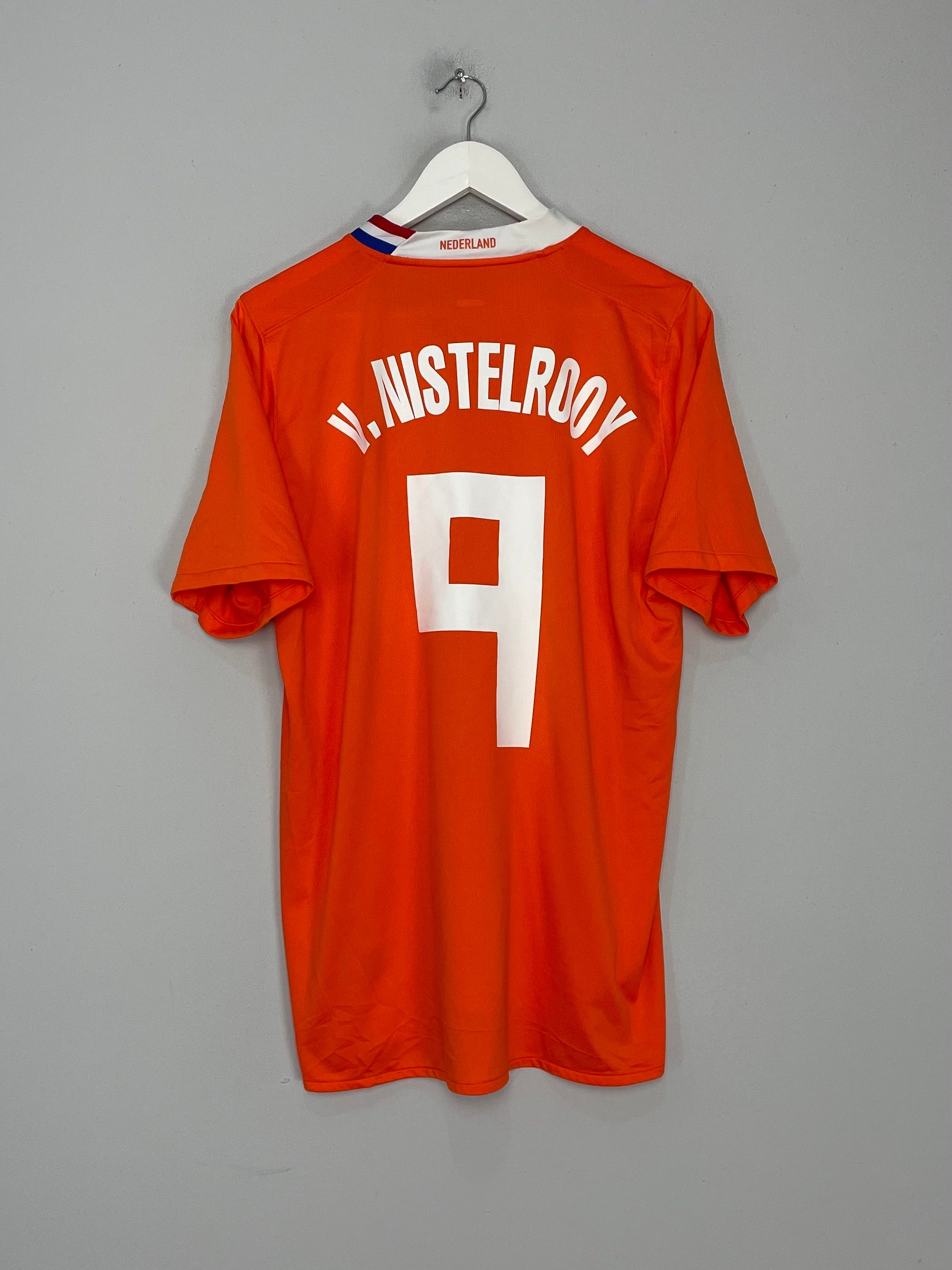 2008/09 NETHERLANDS V.NISTELROOY #9 HOME SHIRT (L) NIKE