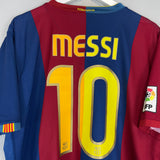 2006/07 BARCELONA MESSI #10 HOME SHIRT (XL) NIKE