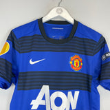 2011/12 MANCHESTER UNITED ROONEY #10 E/L AWAY SHIRT (S) NIKE