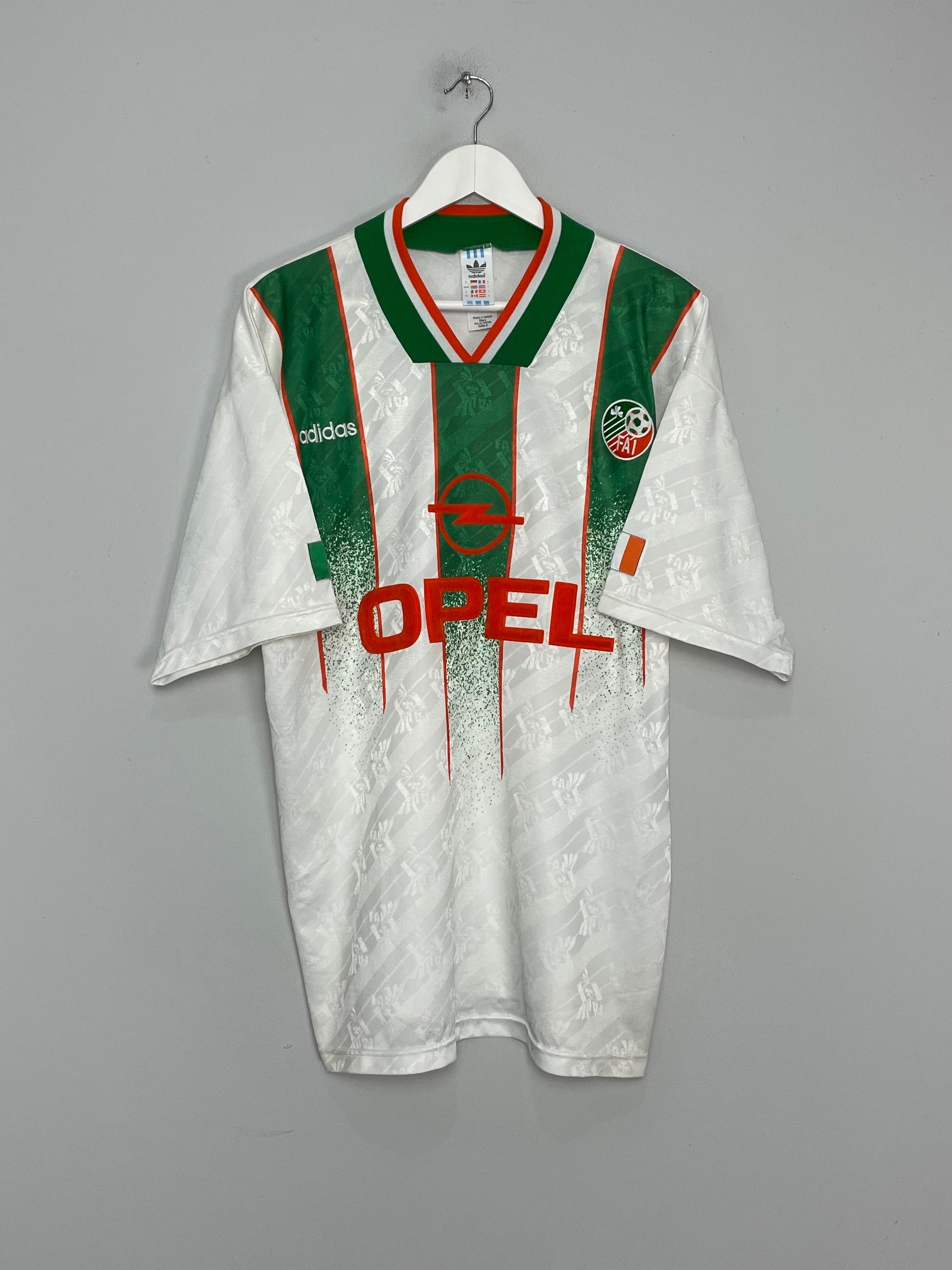 1994 IRELAND HOME SHIRT (L) ADIDAS