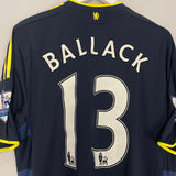 2009/10 CHELSEA BALLACK #13 *MATCH ISSUE* AWAY SHIRT (XL) ADIDAS