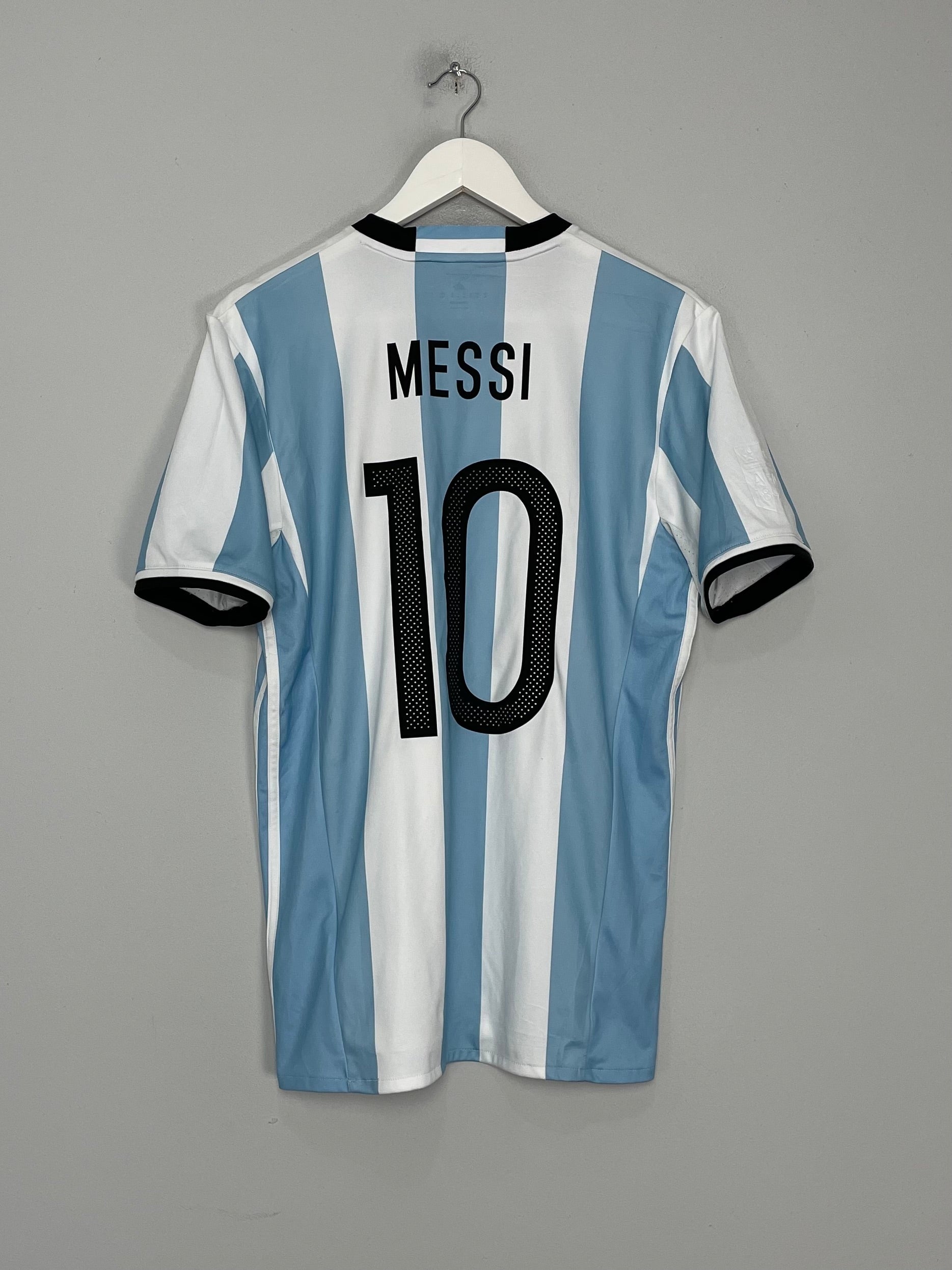 2016/17 ARGENTINA MESSI #10 HOME SHIRT (M) ADIDAS