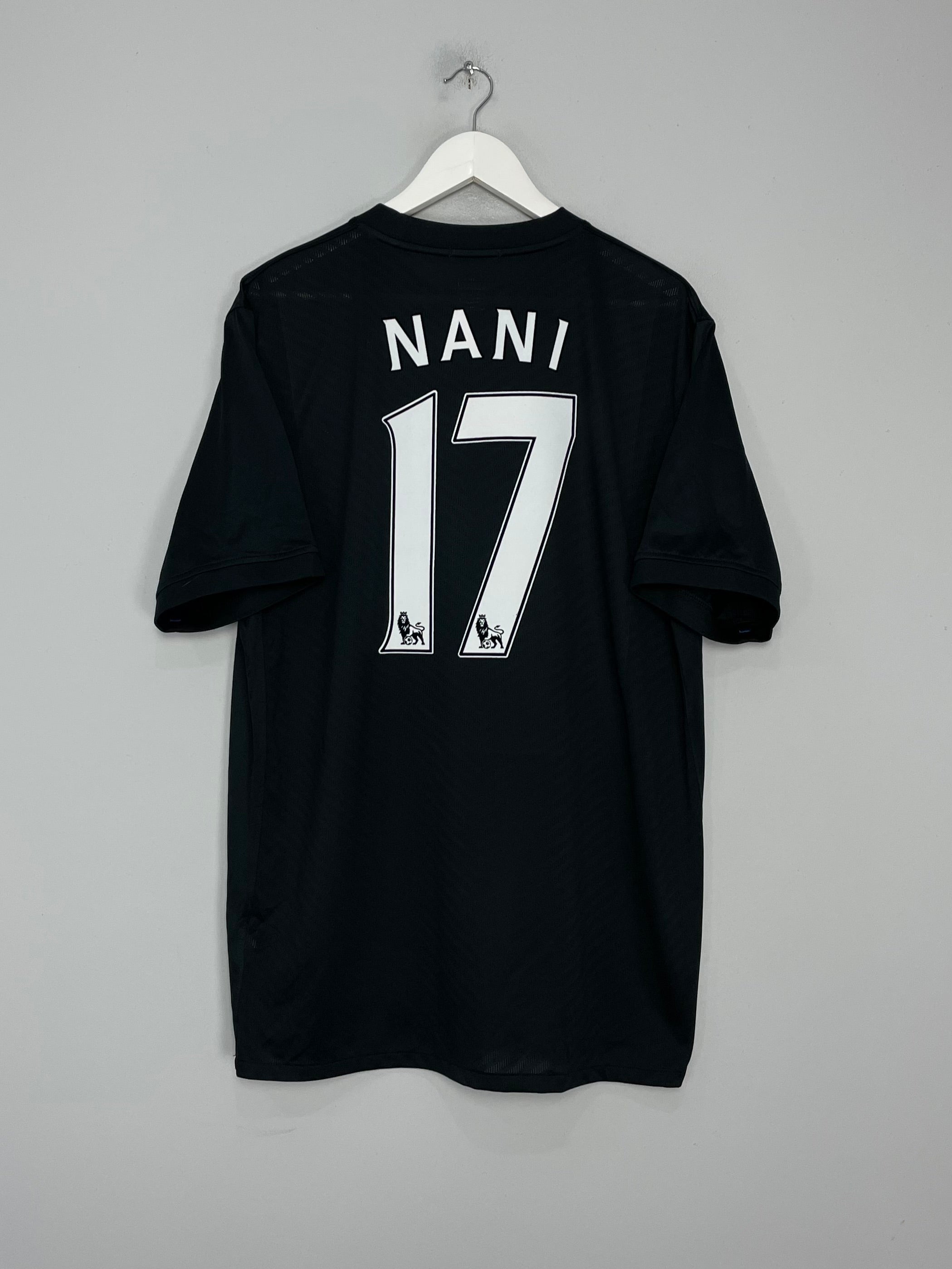 2009/10 MANCHESTER UNITED NANI #17 AWAY SHIRT (XL) NIKE