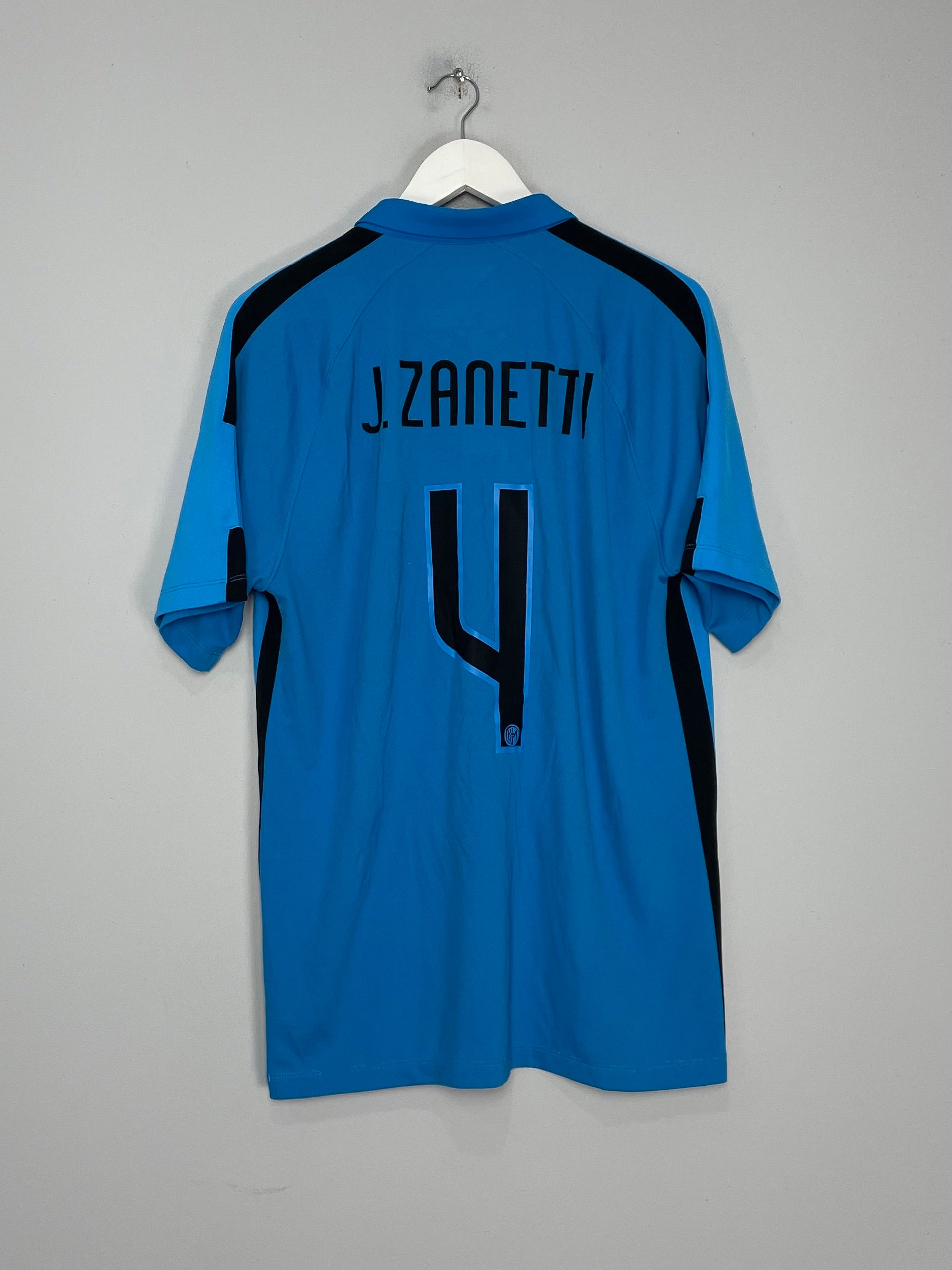 2014/15 INTER MILAN J.ZANETTI #4 THIRD SHIRT (L) NIKE