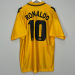 1996/97 INTER MILAN RONALDO #10 THIRD SHIRT (XL) UMBRO