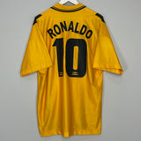 1996/97 INTER MILAN RONALDO #10 THIRD SHIRT (XL) UMBRO