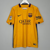 2015/16 BARCELONA MESSI #10 AWAY SHIRT (M) NIKE