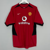 2002/04 MANCHESTER UNITED HOME SHIRT (M) NIKE