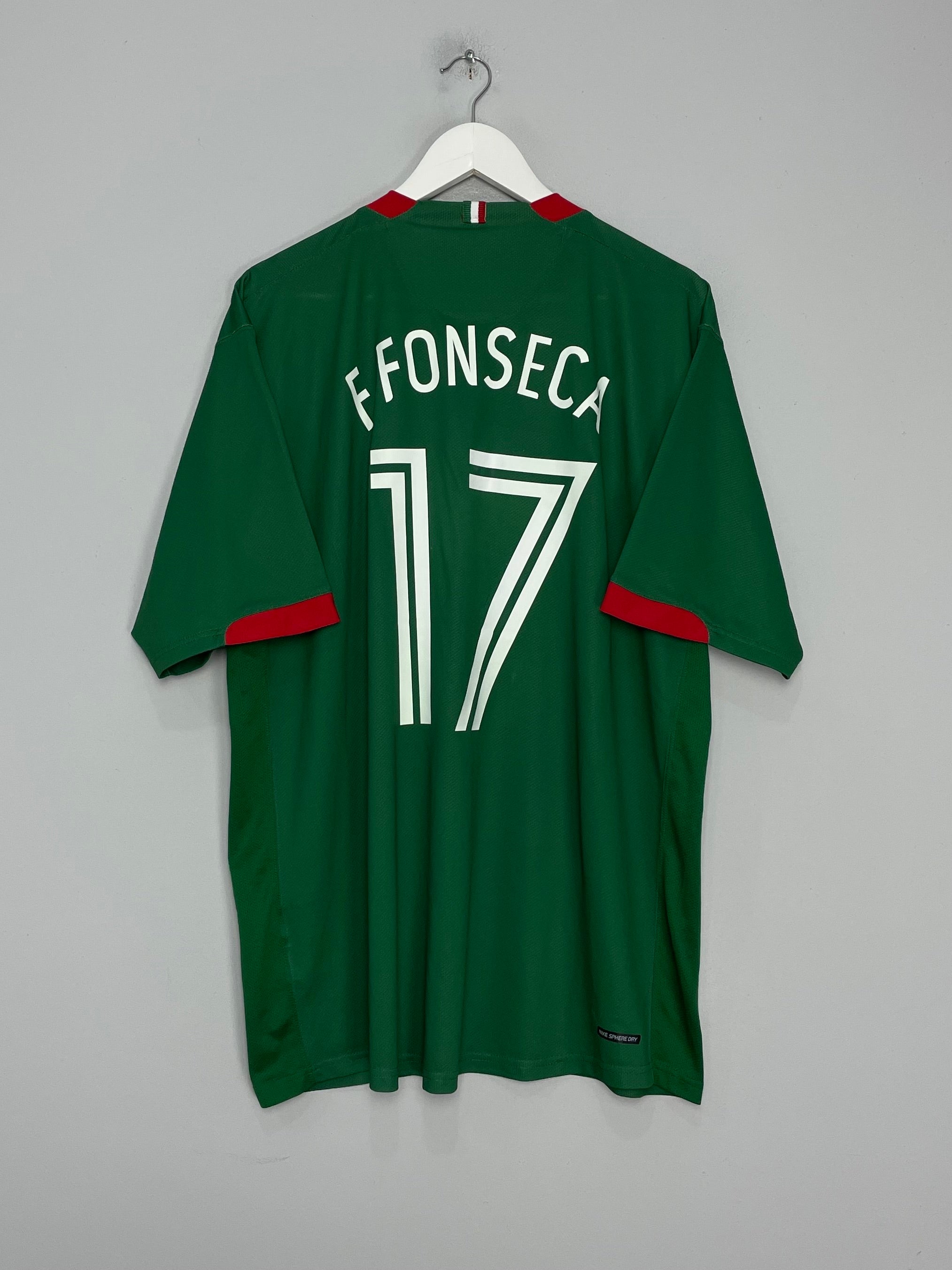 2006/07 MEXICO F.FONSECA #17 HOME SHIRT (XXL) NIKE