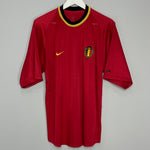 2000/02 BELGIUM HOME SHIRT (L) NIKE