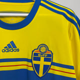 2014/15 SWEDEN HOME SHIRT (XL) ADIDAS