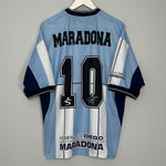 2001 ARGENTINA DIEGO MARADONA #10 TESTIMONIAL SHIRT (M) FILA