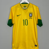 2012/13 BRAZIL NEYMAR JR #10 HOME SHIRT (L) NIKE