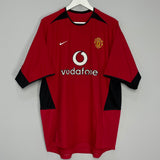 2002/04 MANCHESTER UNITED RONALDO #7 HOME SHIRT (XL) NIKE