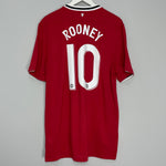 2011/12 MANCHESTER UNITED ROONEY #10 HOME SHIRT (XL) NIKE