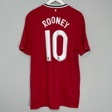 2011/12 MANCHESTER UNITED ROONEY #10 HOME SHIRT (XL) NIKE