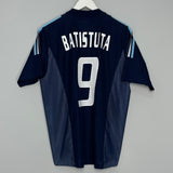 2002/04 ARGENTINA BATISTUTA #9 AWAY SHIRT (M) ADIDAS