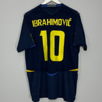 2008/09 SWEDEN IBRAHIMOVIC #9 AWAY SHIRT (L) UMBRO