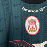 1996/97 LIVERPOOL TRAINING SHIRT (M) REEBOK