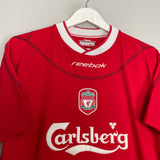 2002/04 LIVERPOOL MURPHY #13 HOME SHIRT (M) REEBOK