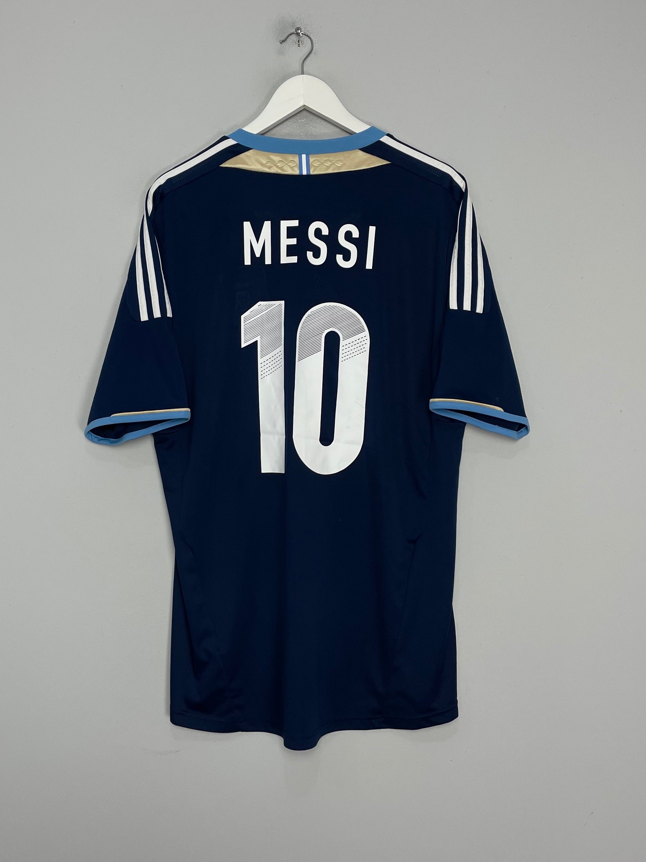 2011/12 ARGENTINA MESSI #10 AWAY SHIRT (XL) ADIDAS