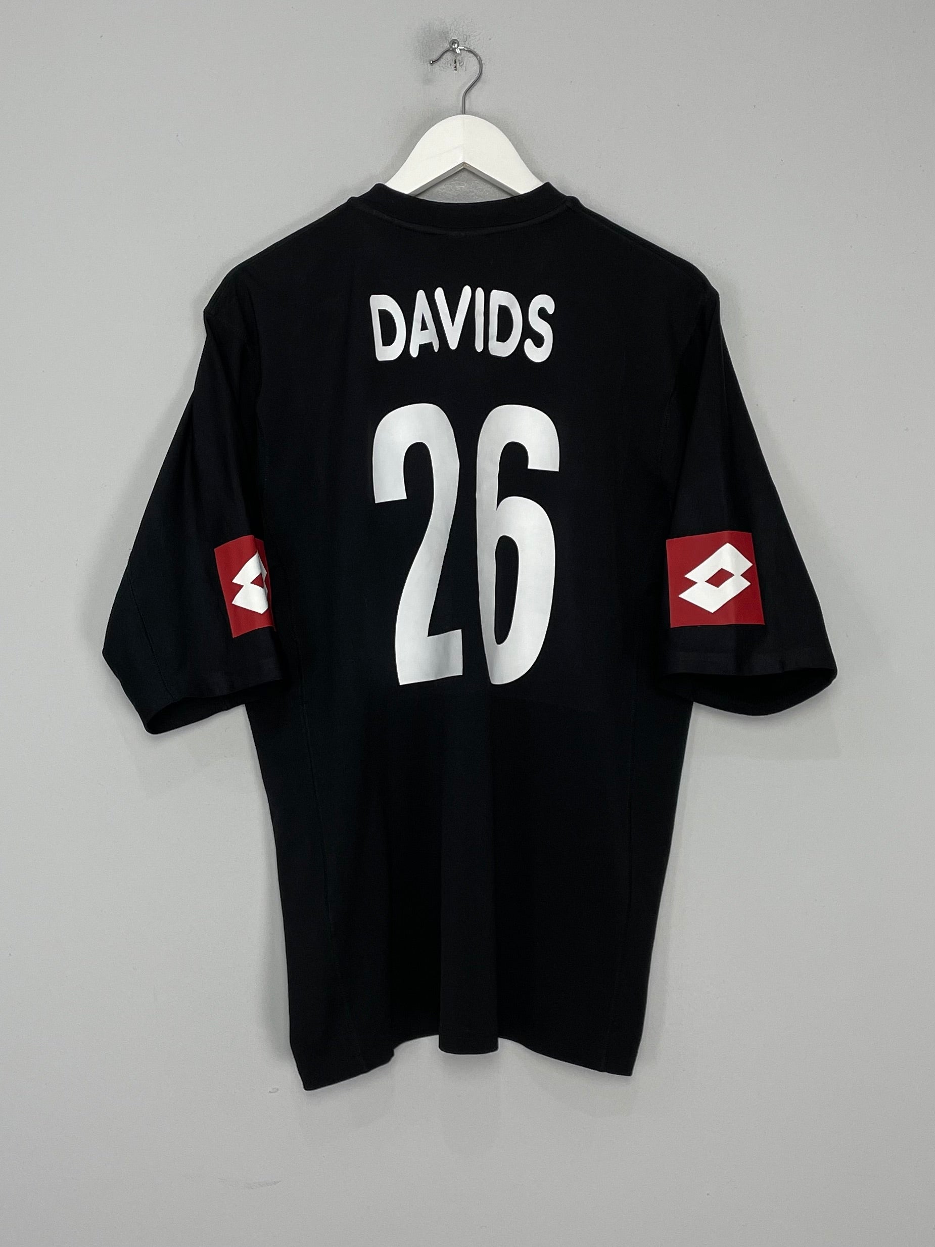 2001/02 JUVENTUS DAVIDS #26 AWAY SHIRT (L) LOTTO