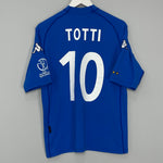 2002/03 ITALY TOTTI #10 HOME SHIRT (XL) KAPPA