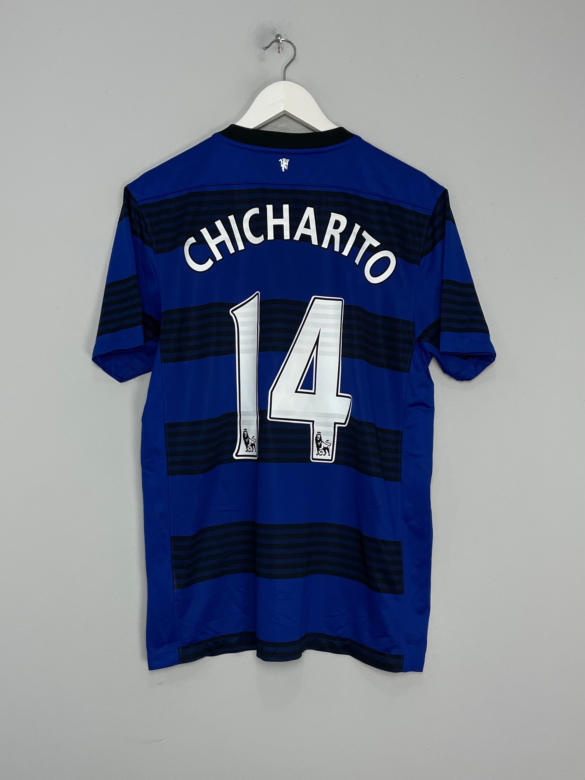 2011/13 MANCHESTER UNITED CHICHARITO #14 AWAY SHIRT (L) NIKE