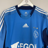 2011/12 AJAX VAN DER SAR #1 *PLAYER ISSUE* TESTIMONIAL GK SHIRT (M) ADIDAS