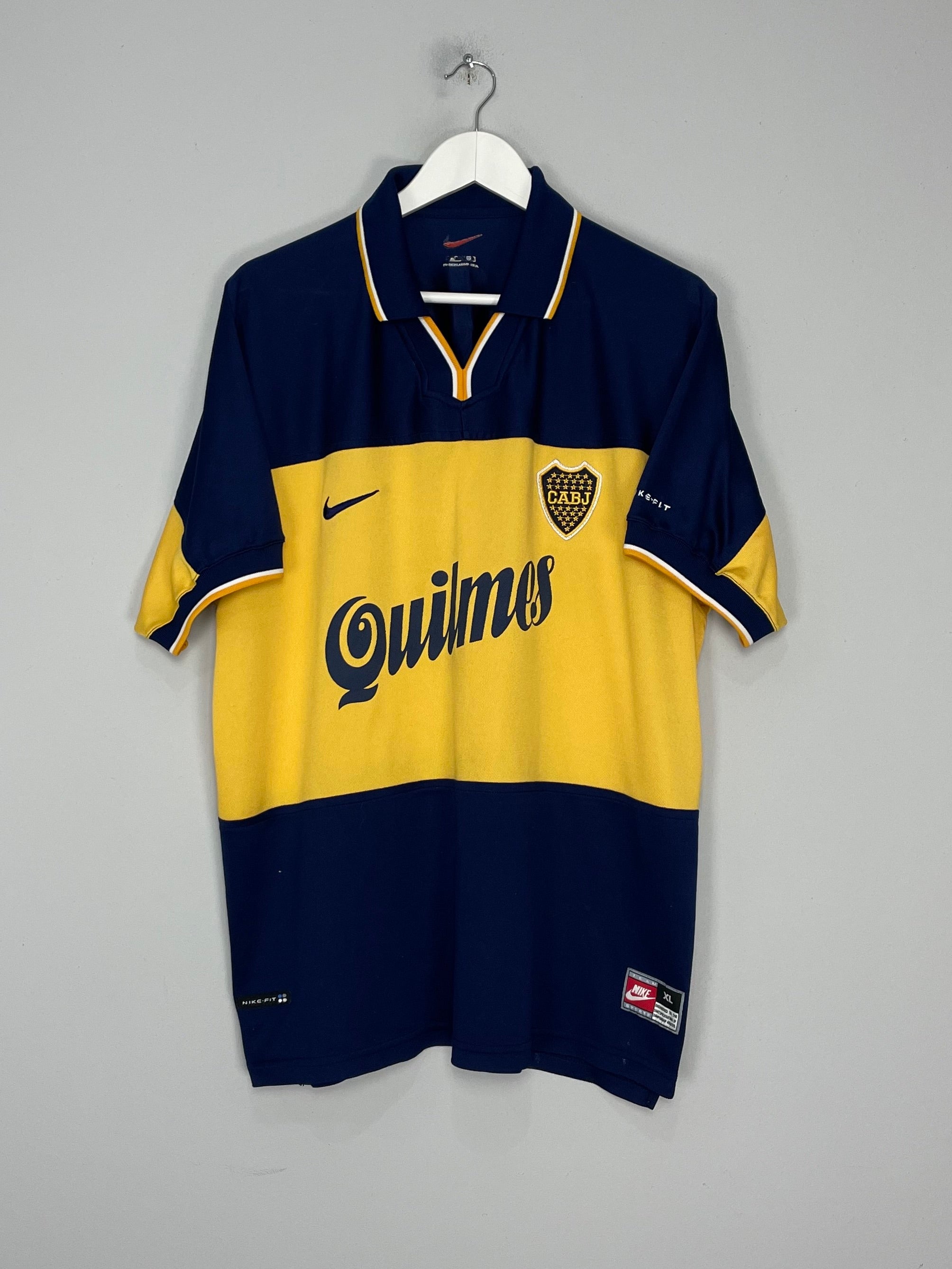 1998/00 BOCA JUNIORS HOME SHIRT (XL) NIKE