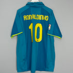 2007/09 BARCELONA RONALDINHO #10 AWAY SHIRT (XL) NIKE