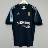 2003/04 REAL MADRID ZIDANE #5 AWAY SHIRT (M) ADIDAS