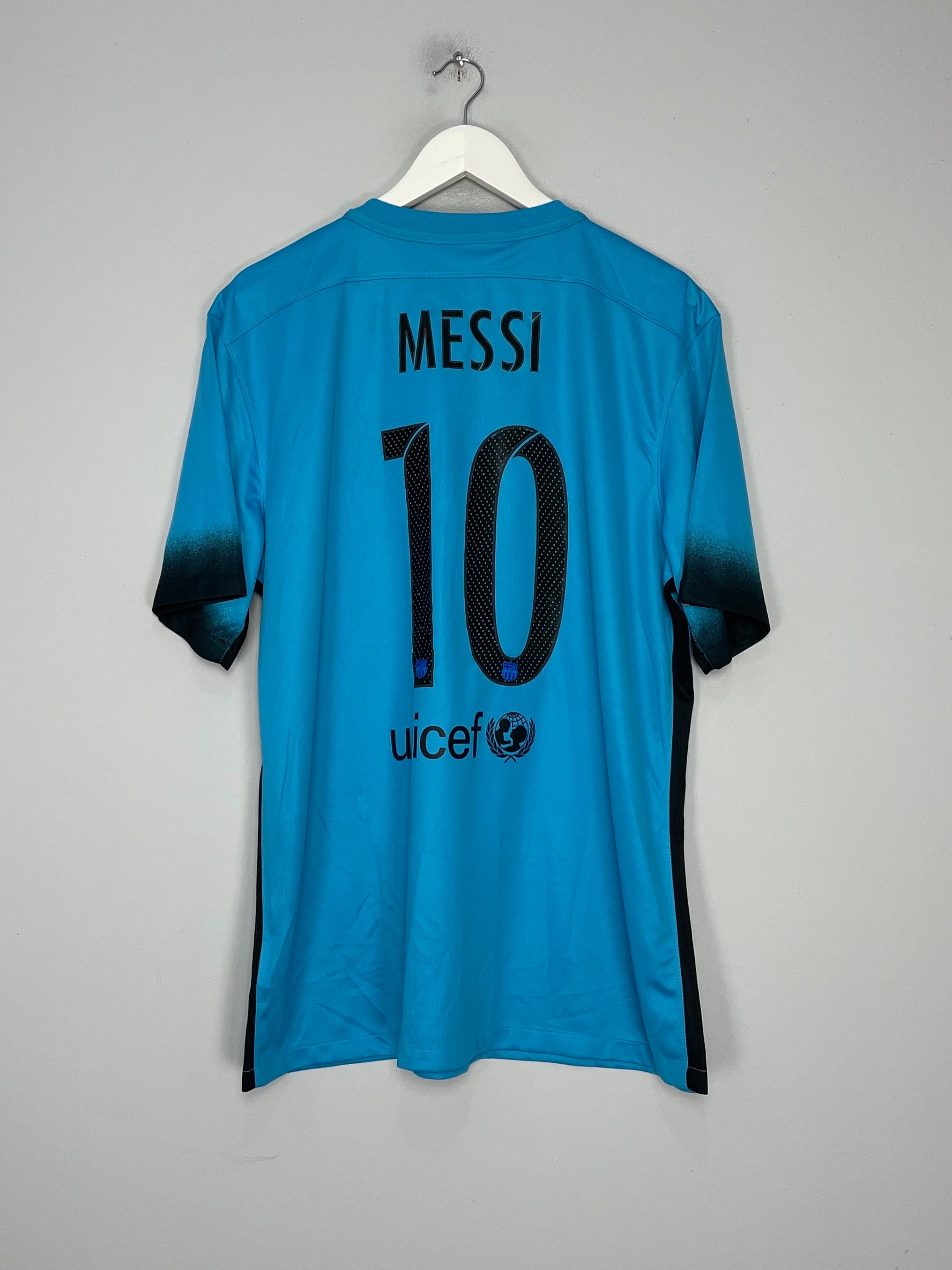 2015/16 BARCELONA MESSI #10 THIRD SHIRT (XL) NIKE