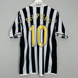 2006/07 JUVENTUS DEL PIERO #10 HOME SHIRT (L) NIKE