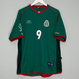 2002/03 MEXICO J.BORGETTI #9 HOME SHIRT (XL) ATLETICA