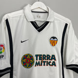 2000/01 VALENCIA HOME SHIRT (L) NIKE