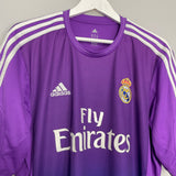 2013/14 REAL MADRID I.CASILLAS #1 GK SHIRT (XL) ADIDAS